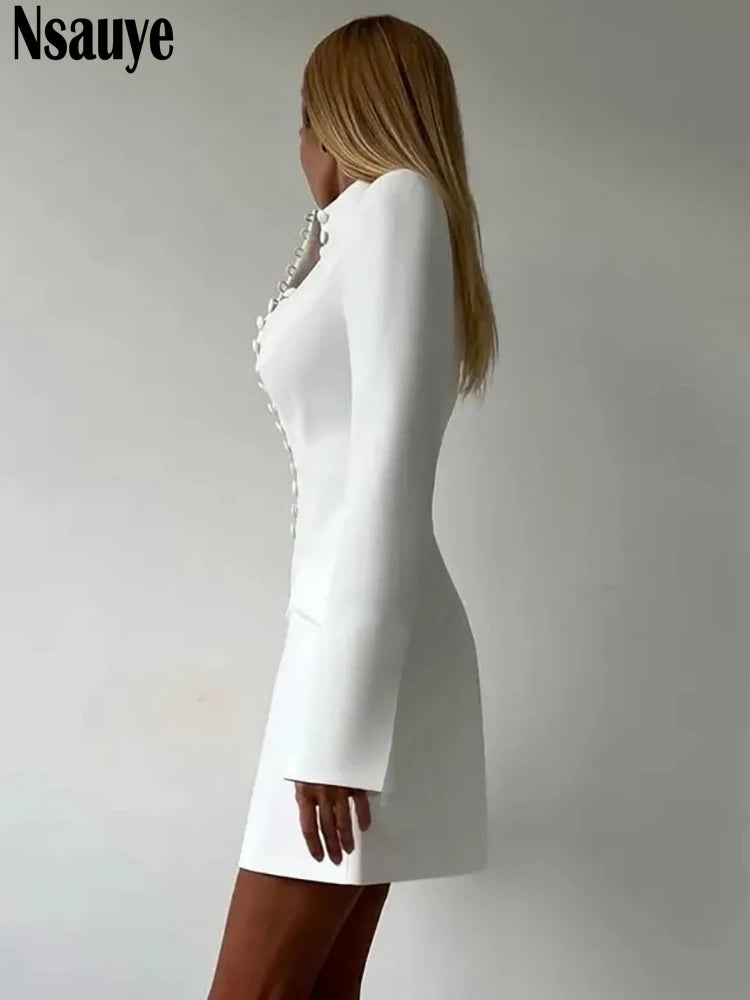 Elegant Blazer Dress