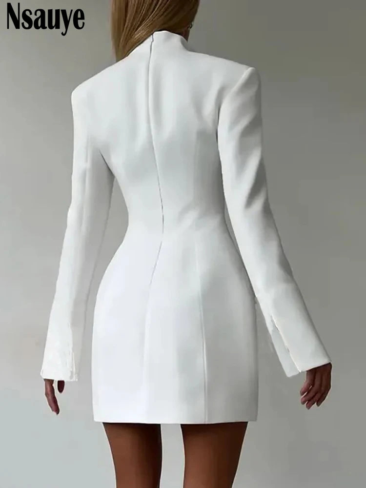 Elegant Blazer Dress