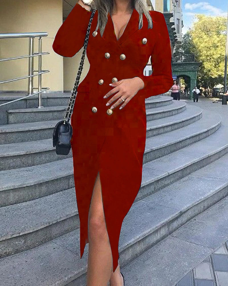 Elegant Blazer Dress